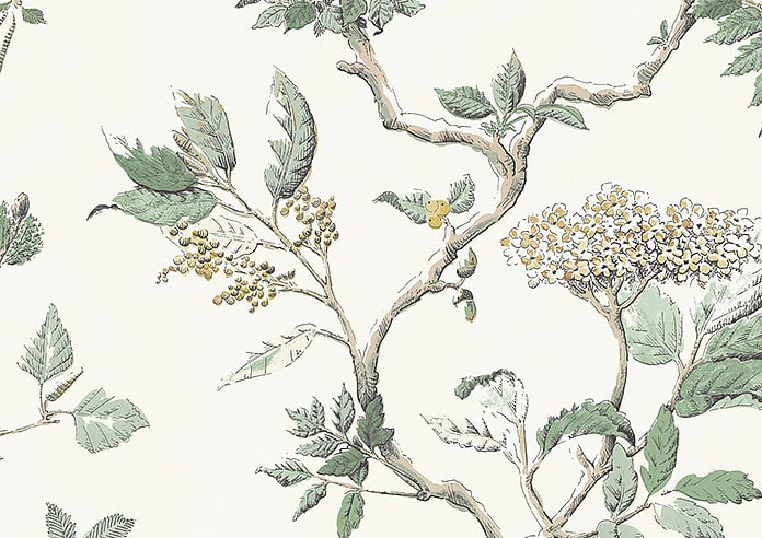 Laura Ashley Elderwood, Fern Green - Roman Blind - Image 7